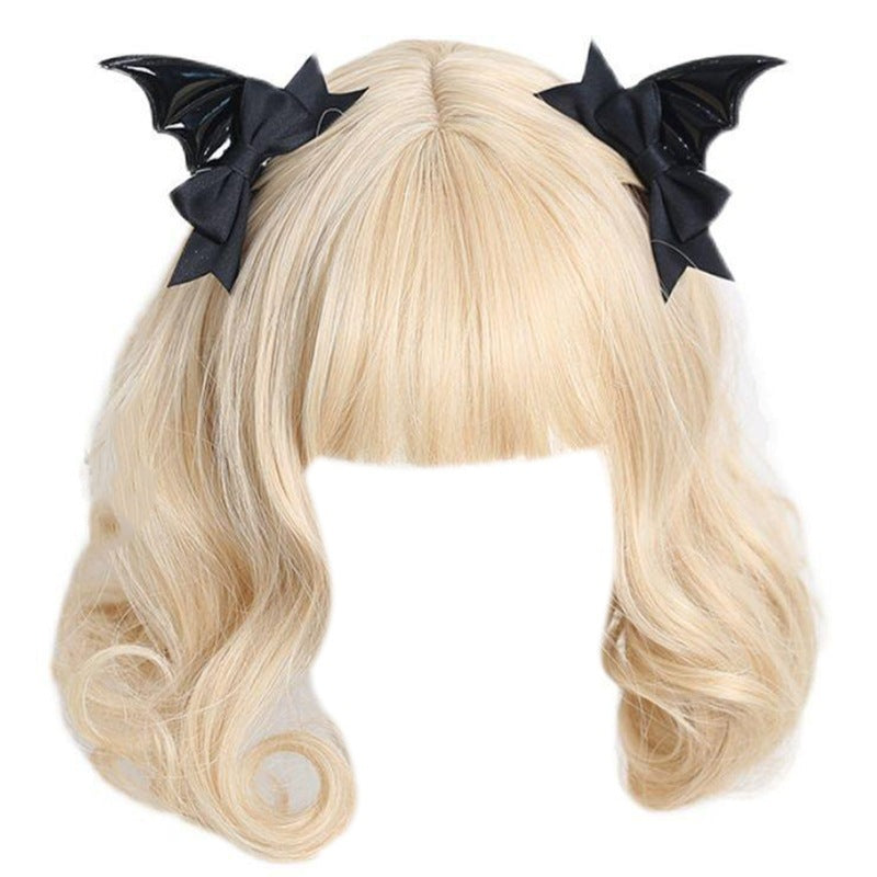 Devilish Charm Hair Clip Set - Shadow Threadz Crypt
