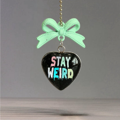 Stay Weird Charm - Tumbler Handle Charm