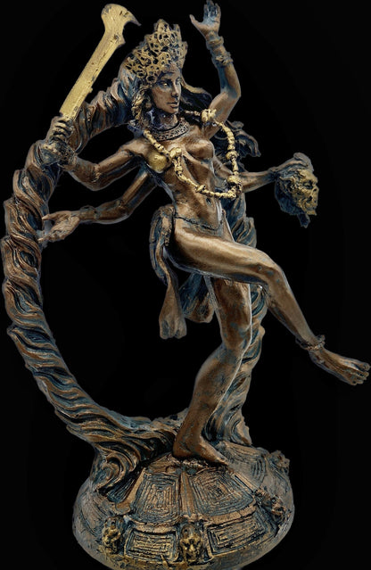 Kali Goddess Statue, Half Scale | Mythological Figurine