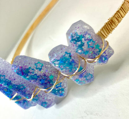 Resin Crystal Crown