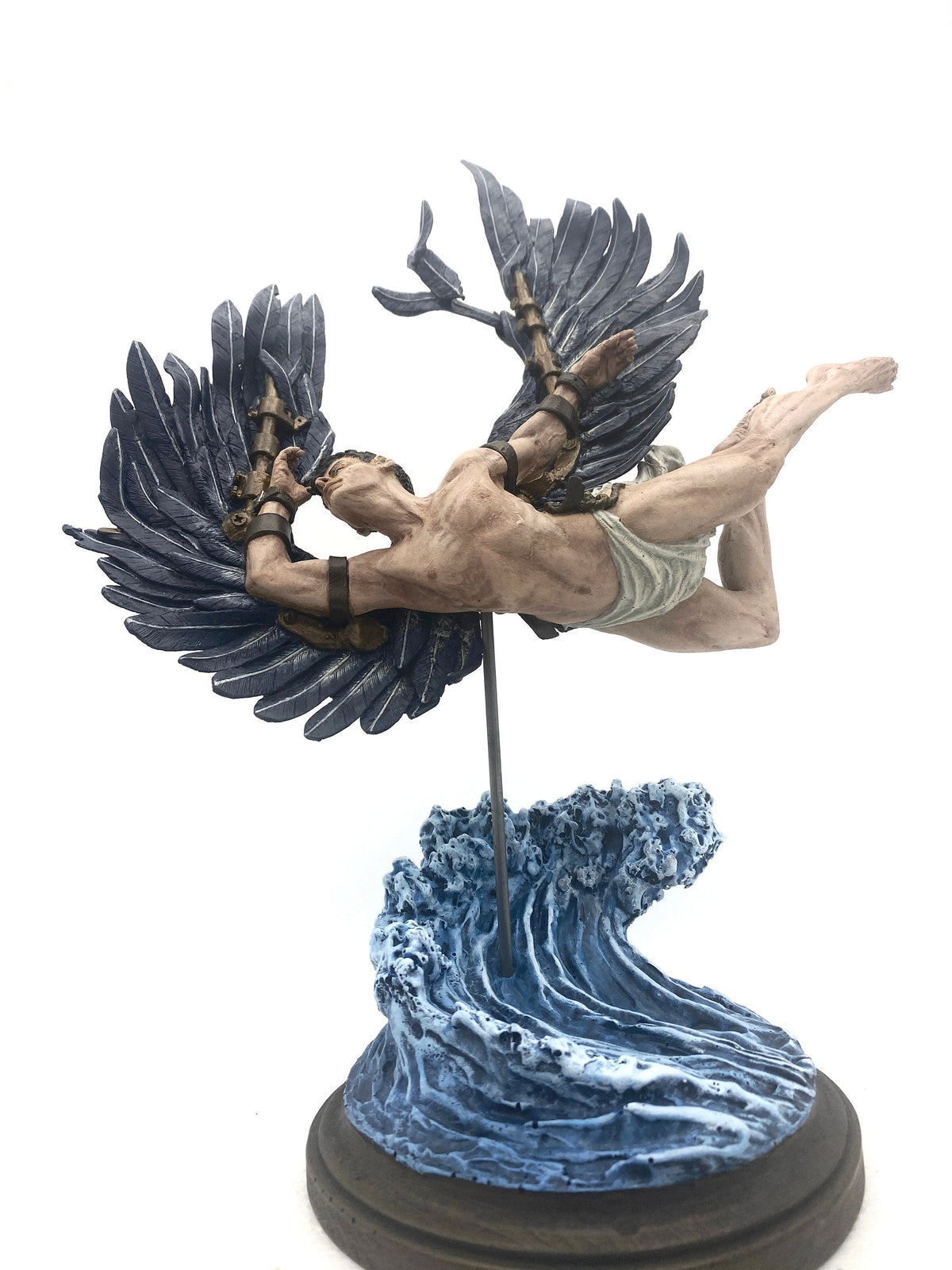 Flight of Icarus Fallen Angel Statue