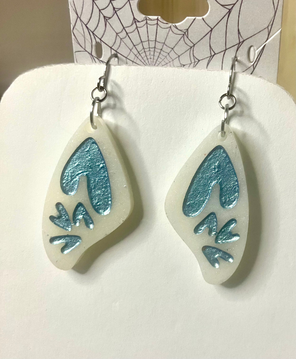 Resin Butterfly & Moth Wing Jewelry: Earrings & Necklaces