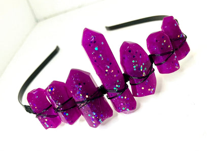 Resin Crystal Crown