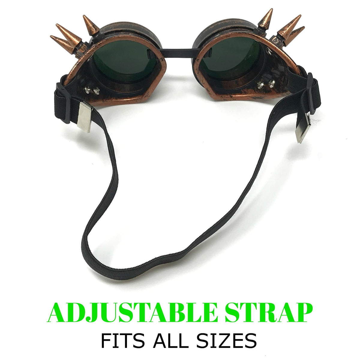 Wasteland Cyberpunk Goggles – Post-Apocalyptic Festival Eyewear