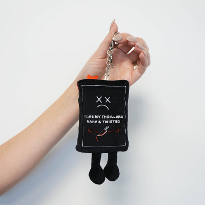 Horrors Book Plush Bag Charm
