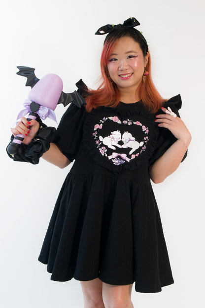 Enchanting Goats Sweatshirt Dress