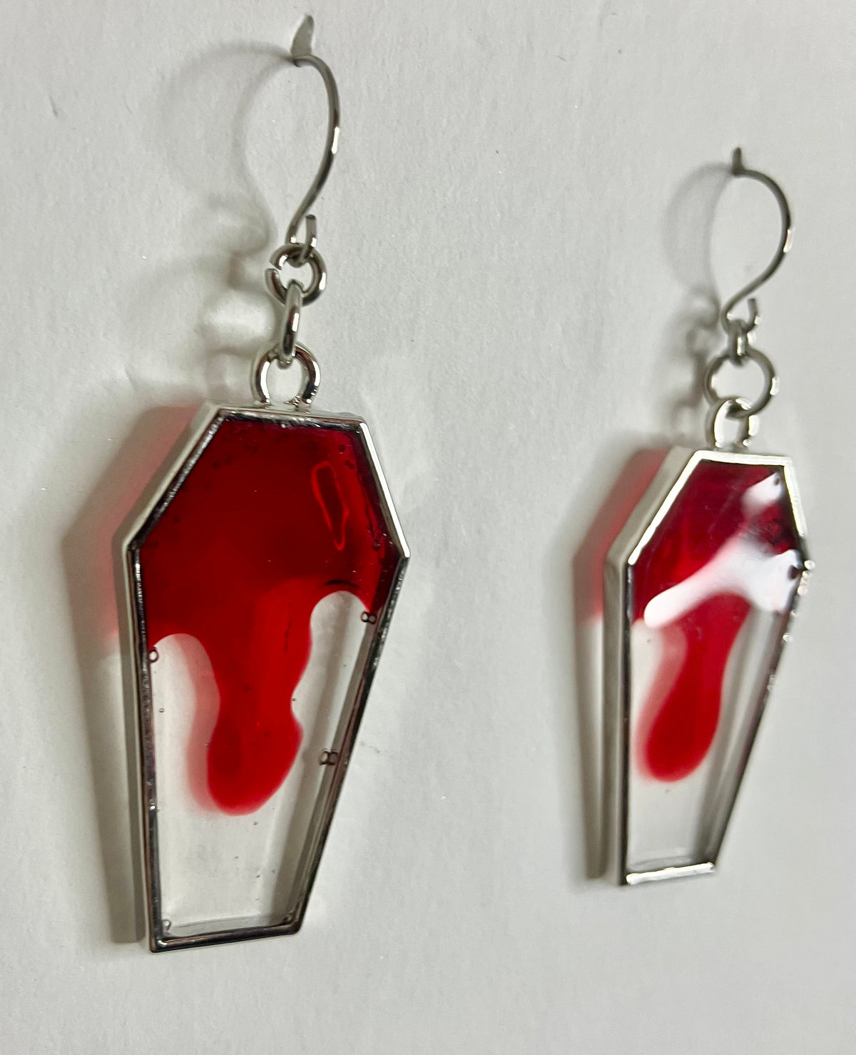 Gothic Coffin Bezel Resin Jewelry