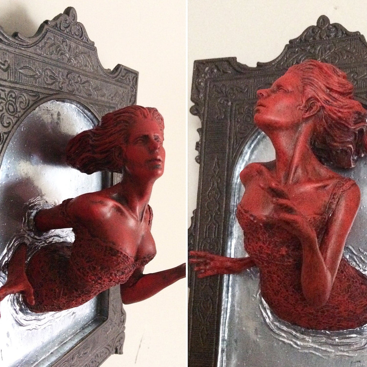 Ghost in the Mirror Bloody Mary Wall Plaque