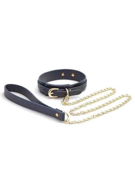 Bondage Couture Collar and Leash - Shadow Threadz Crypt