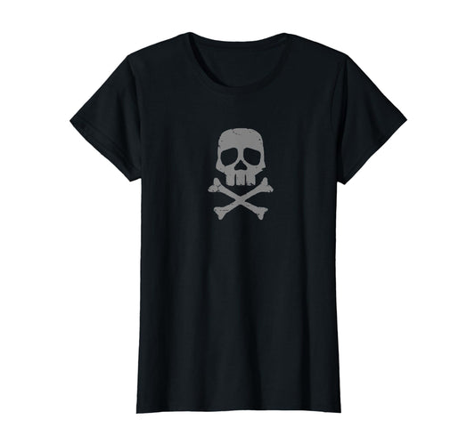 Grunge Skull Goth Emo 2000s Aesthetic T-Shirt