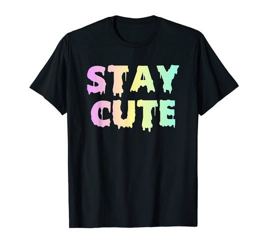 Pastel Goth Stay Goth Aesthetic T-Shirt