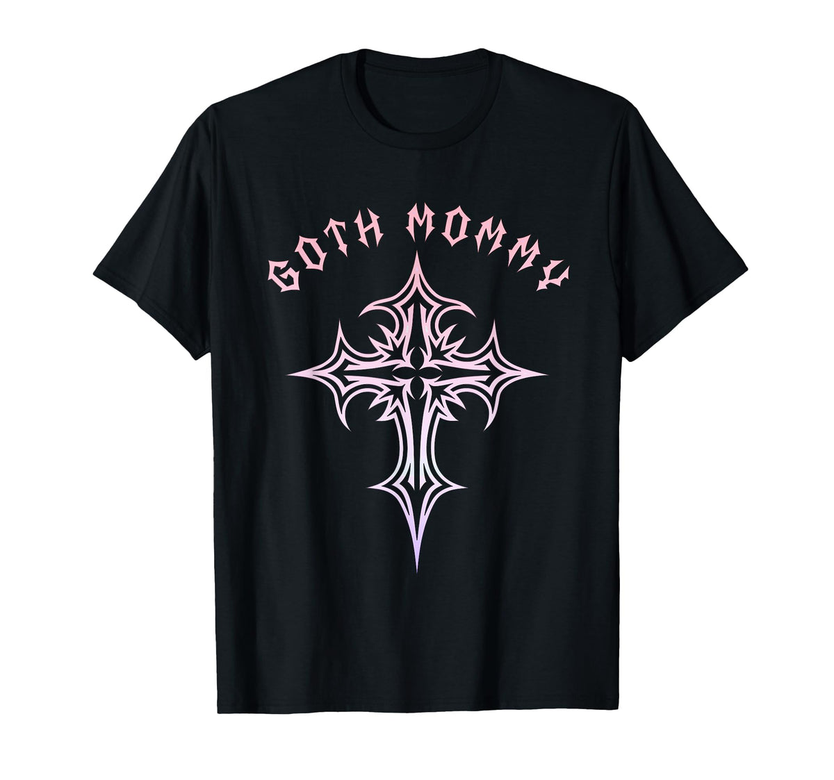 Goth Mommy Gothic Cross Y2K T-Shirt