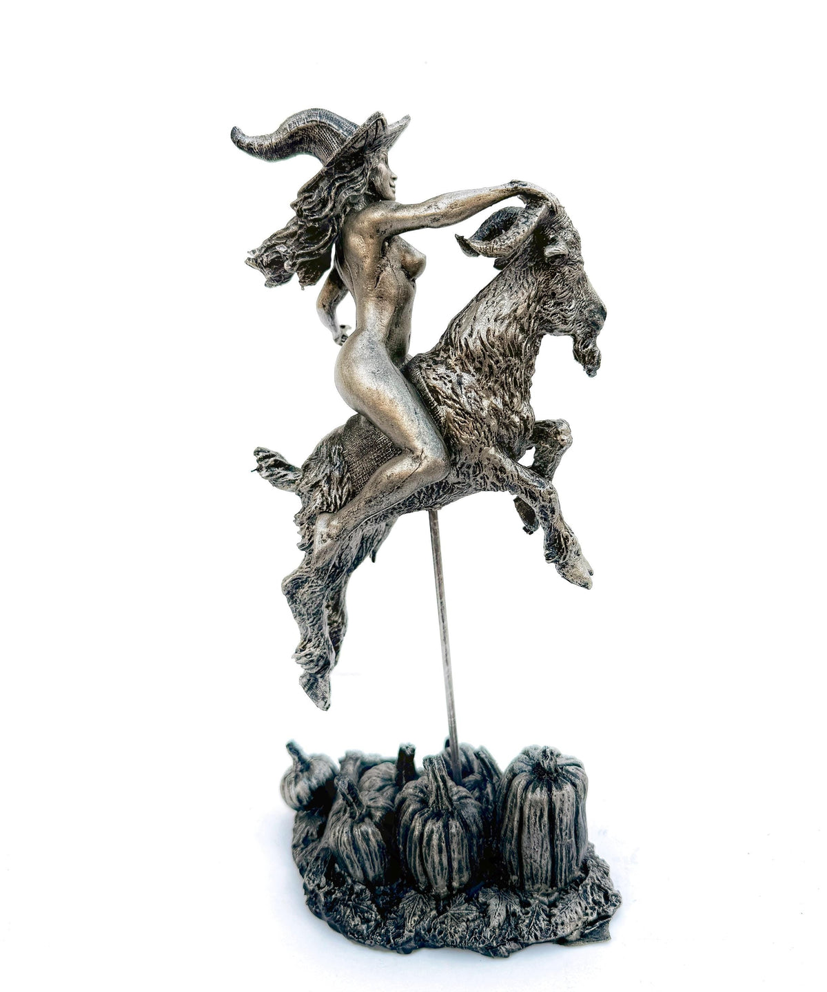 Witch’s Sabbath Goat Rider Statue