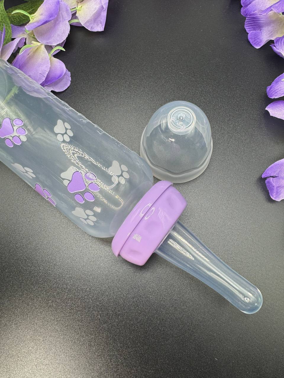 Adorable Paw Print Adult Bottle - 8 oz - Shadow Threadz Crypt