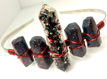Resin Crystal Crown