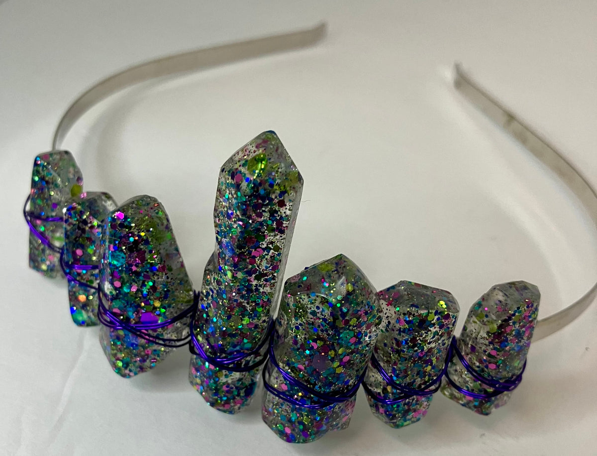 Resin Crystal Crown
