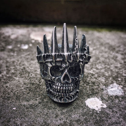 Crowned Reaper Ring - Shadow Threadz Crypt
