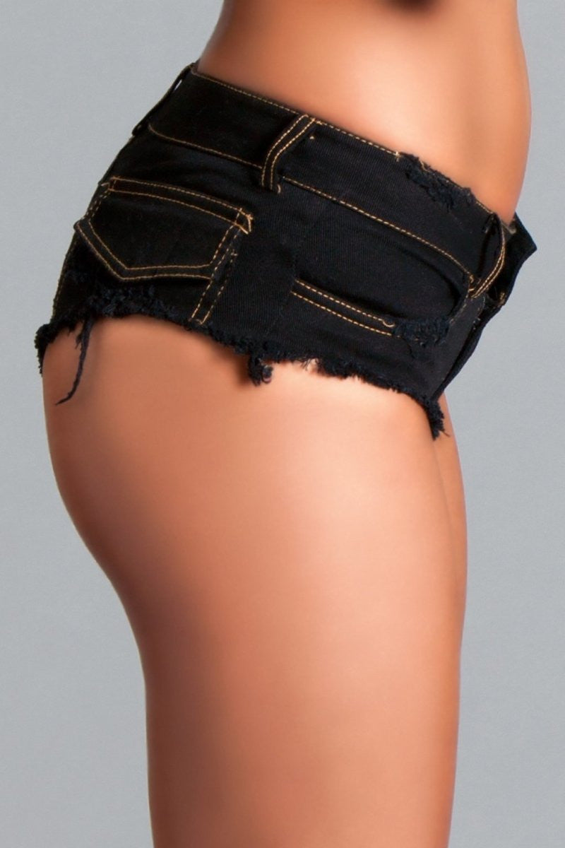 Baby Got Back Booty Shorts - Shadow Threadz Crypt