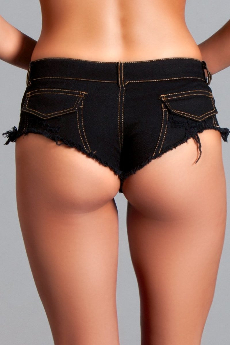 Baby Got Back Booty Shorts - Shadow Threadz Crypt