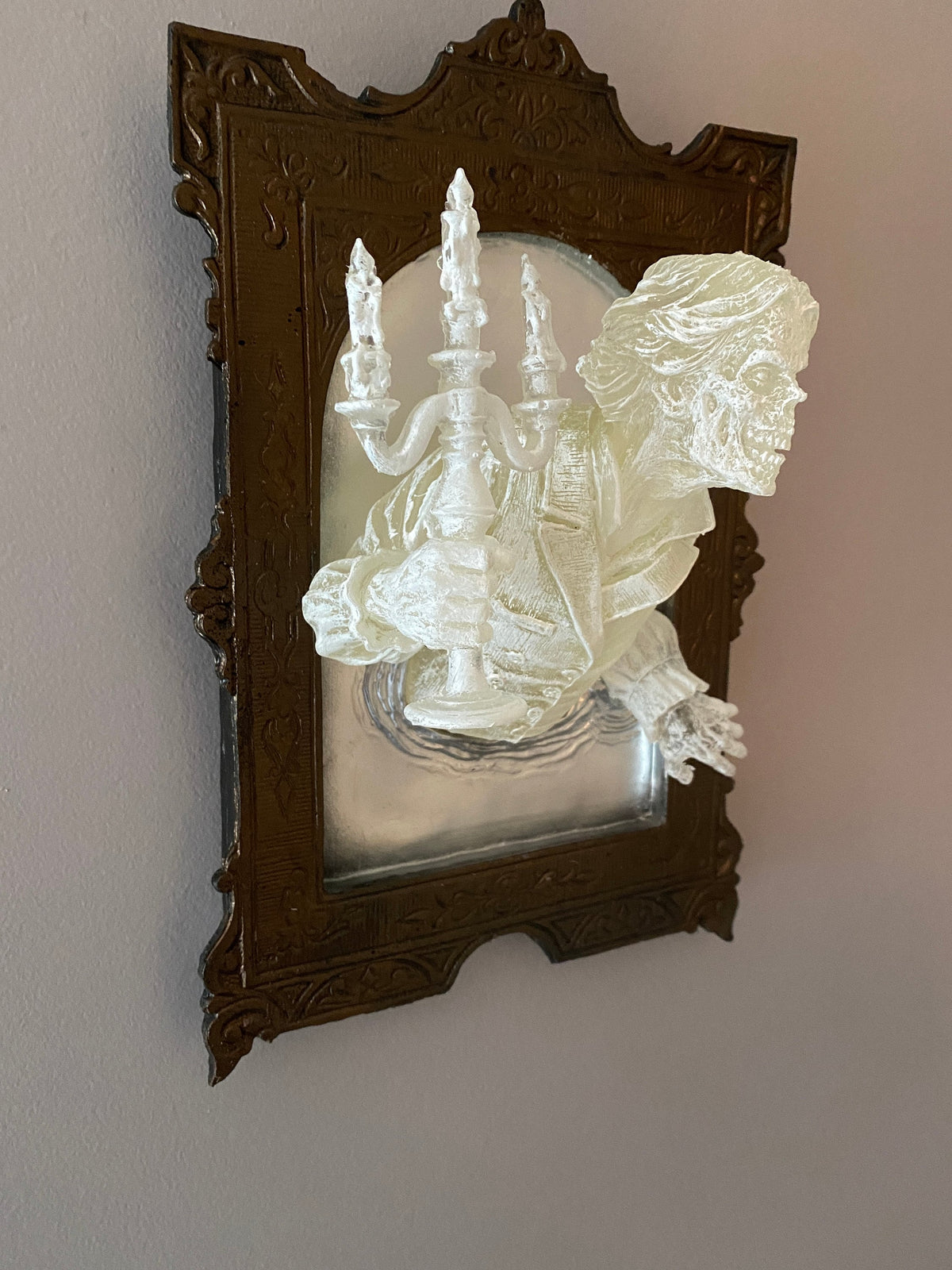 Gentleman Ghost Ghoul Mirror Plaque
