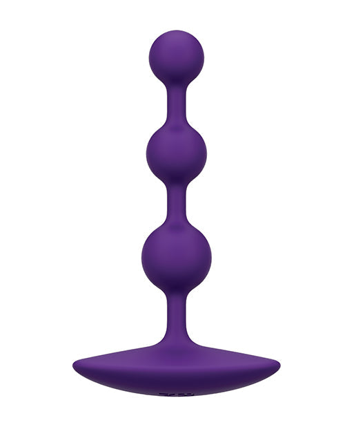 ROMP Amp Flexible Violet Anal Beads - Shadow Threadz Crypt