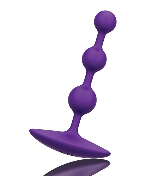 ROMP Amp Flexible Violet Anal Beads - Shadow Threadz Crypt