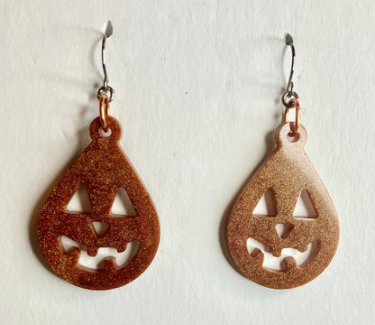 Spooky Resin Earrings: Bats, Skulls, Spiderwebs & More