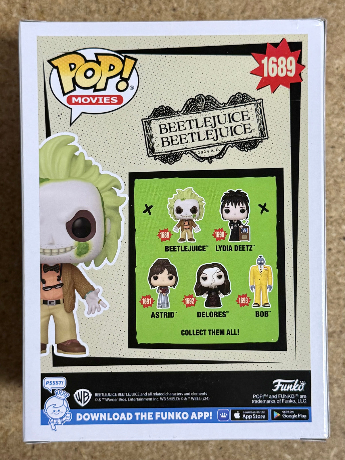 Funko Pop! Movies Beetlejuice #1689