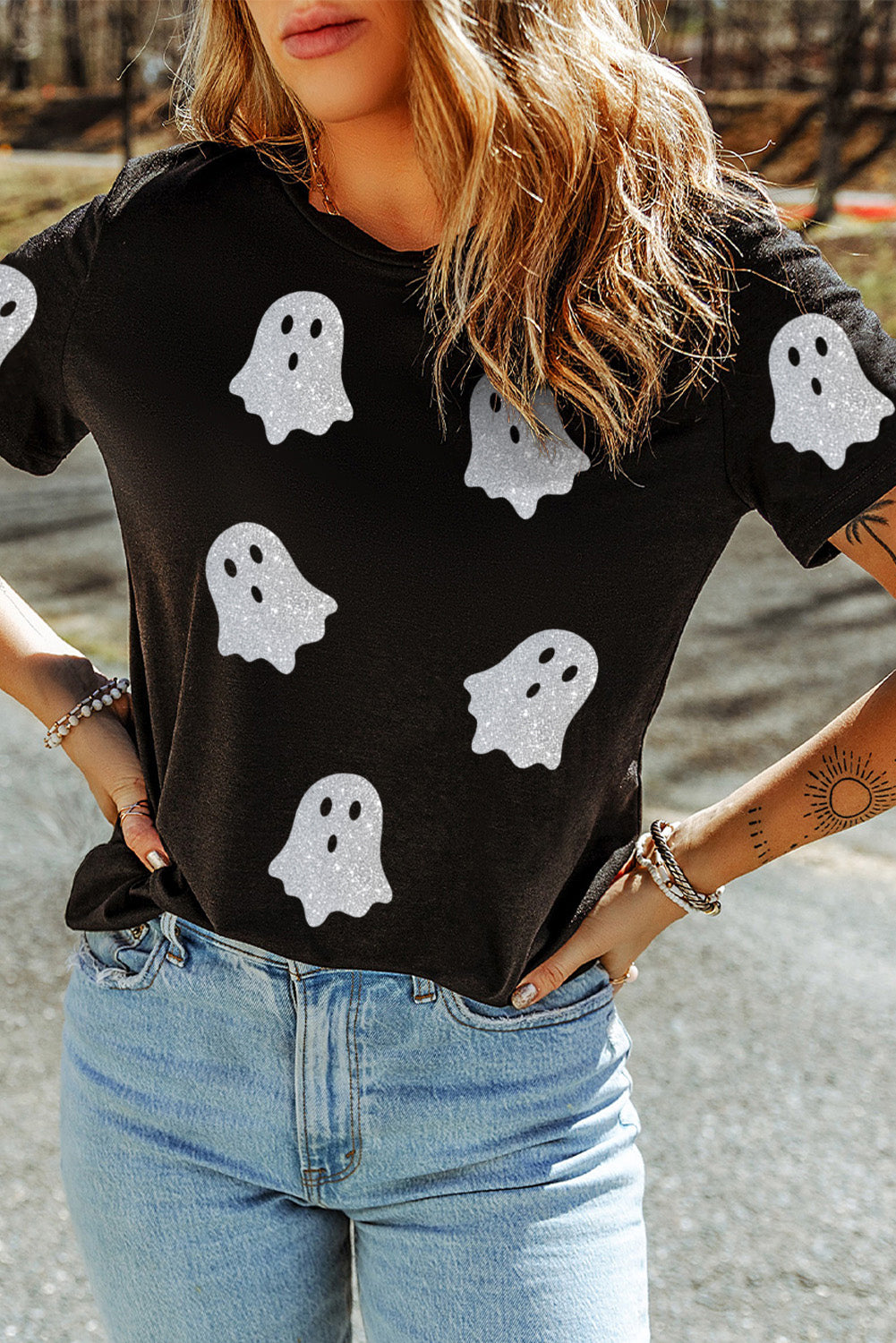 Glittergeist Ghost Tee