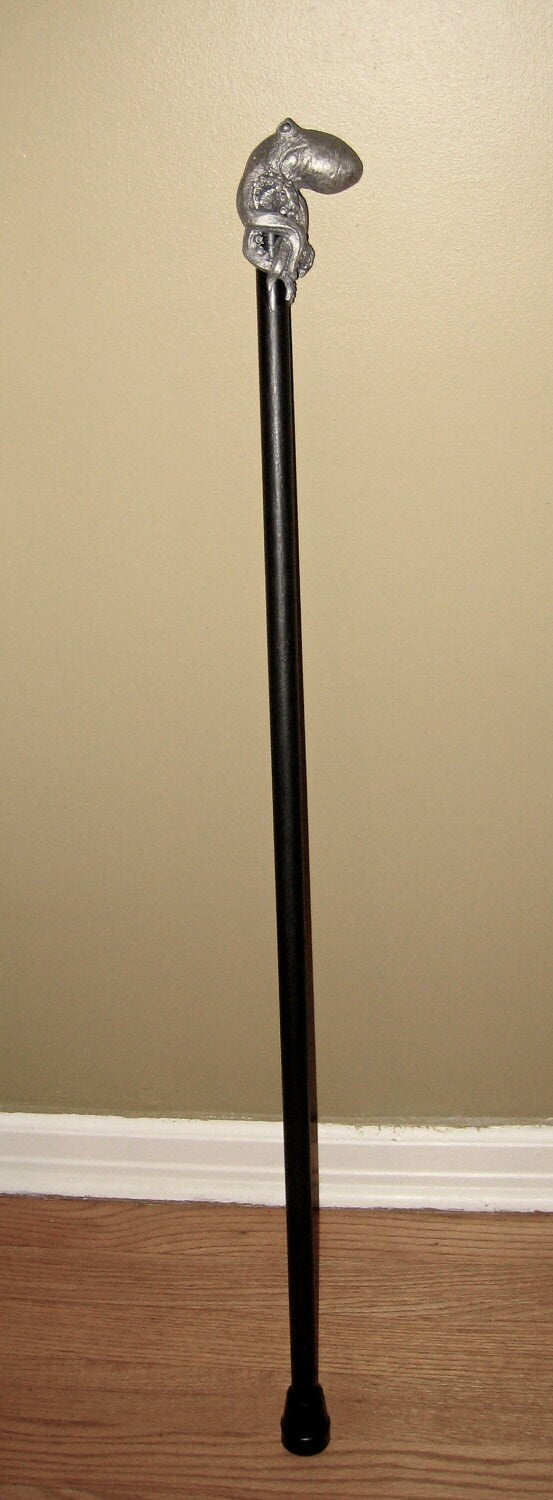 Kraken Cane, Hand Sculpted Octopus Walking Stick