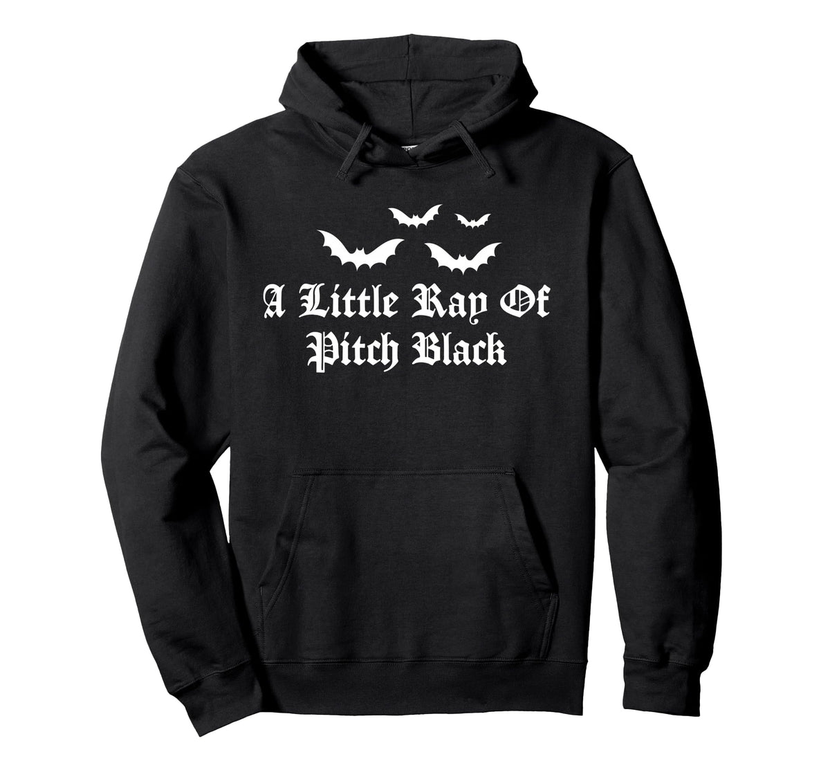 Elder Emo Goth Gothic Bat Funny Hoodie