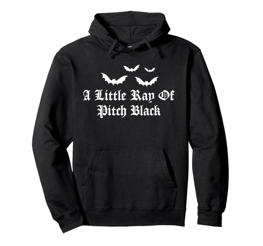 Elder Emo Goth Gothic Bat Funny Hoodie