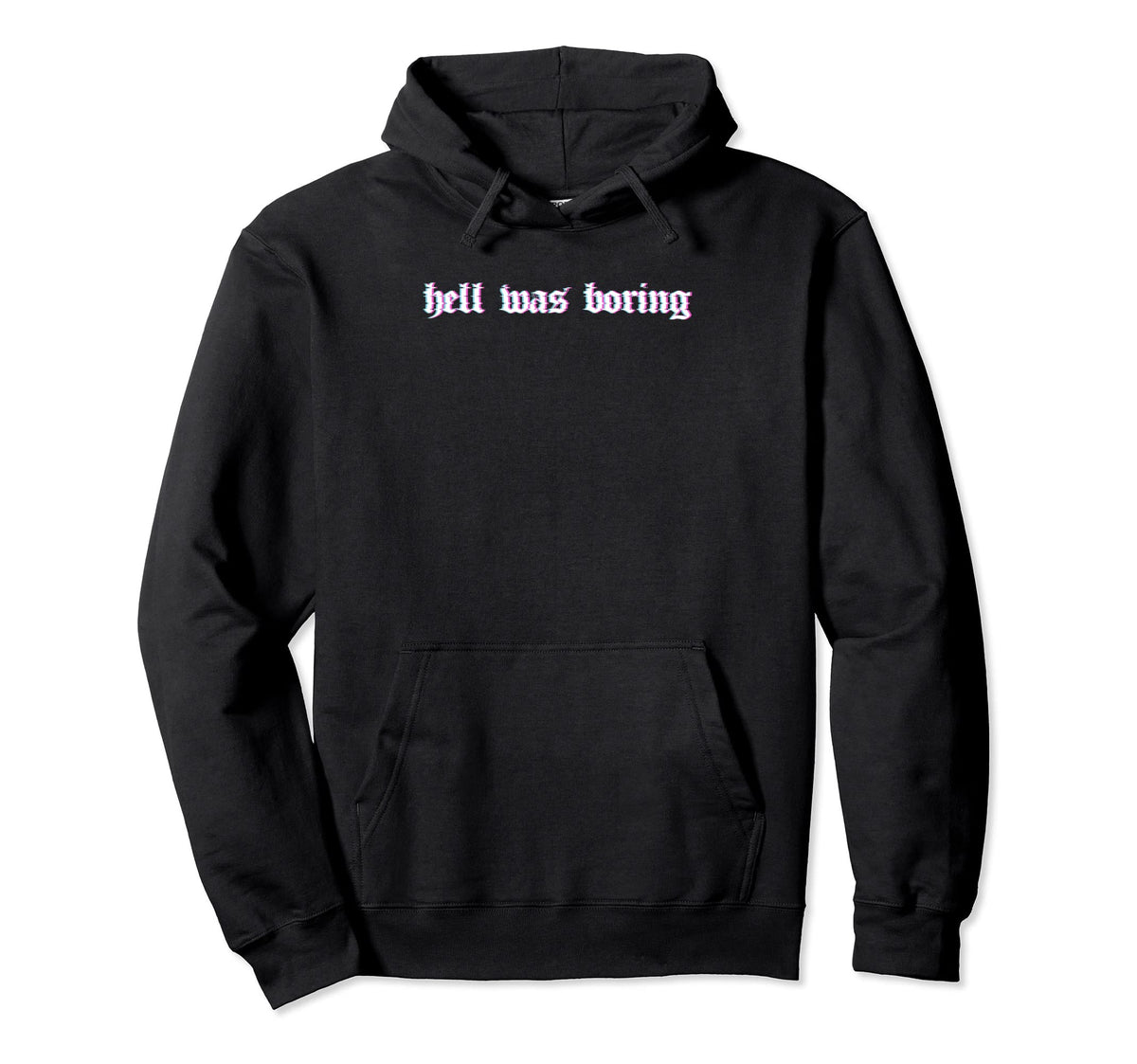 Hell Was Boring Soft Grunge Alt Goth Hoodie