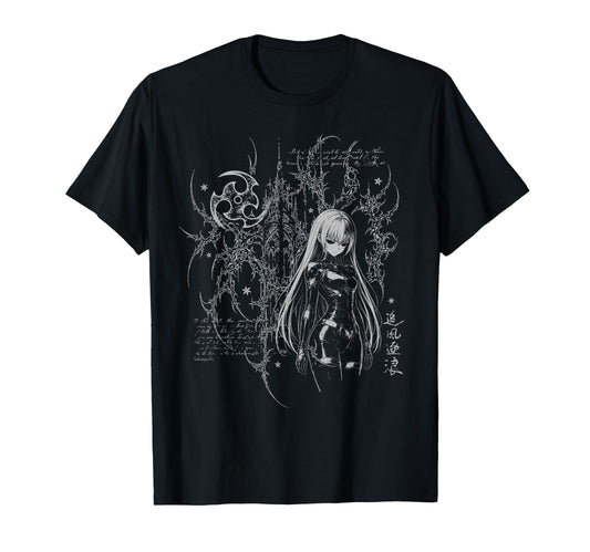 Grunge Anime Goth Alt Sigilism Japanese T-Shirt