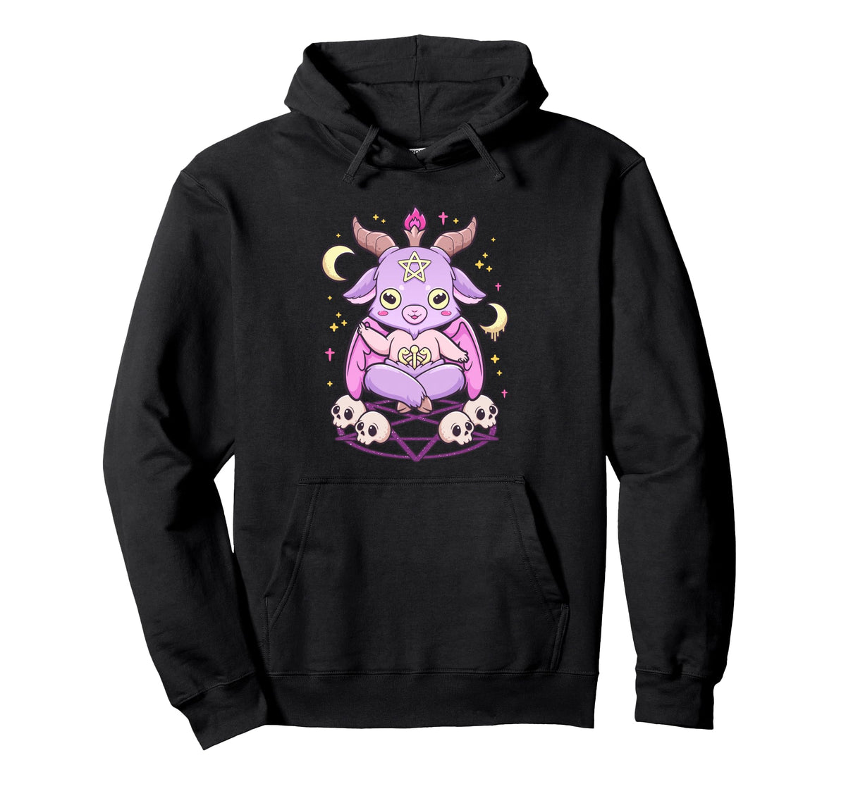 Kawaii Pastel Goth Creepy Hoodie