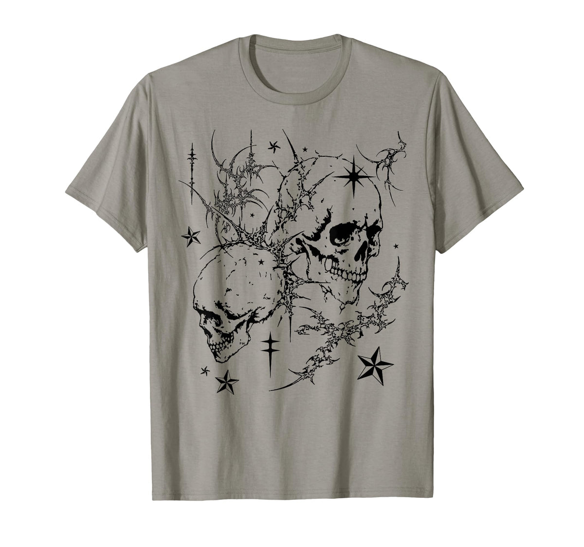 Skull Y2K Grunge Goth Alt Sigilism T-Shirt