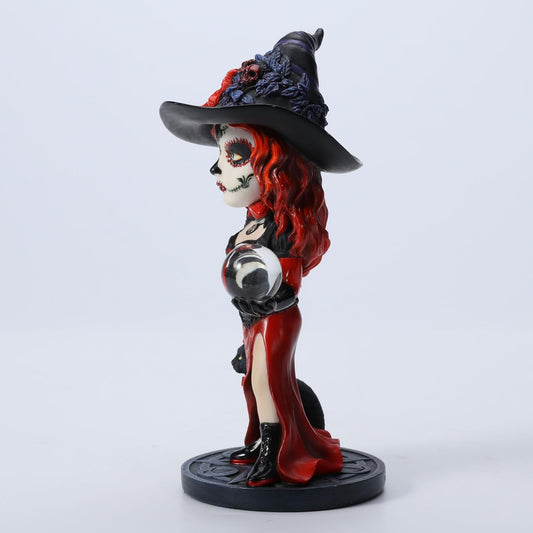 Abracadabra Witch Figurine