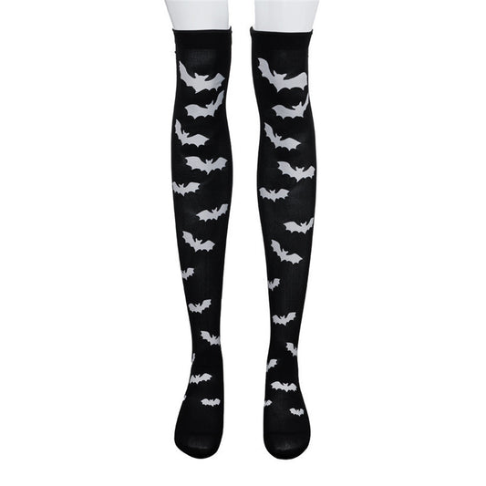 Midnight Bat Flight Stockings - Shadow Threadz Crypt