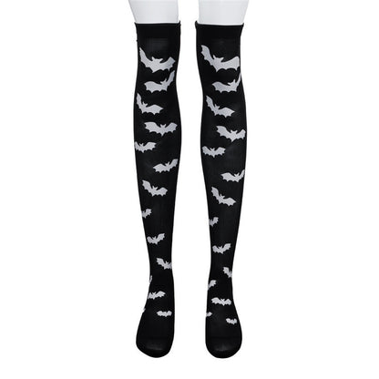 Midnight Bat Flight Stockings - Shadow Threadz Crypt