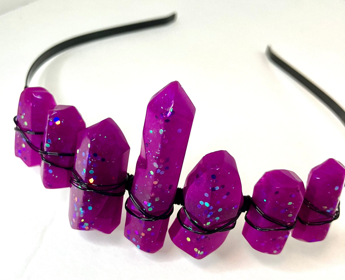 Resin Crystal Crown