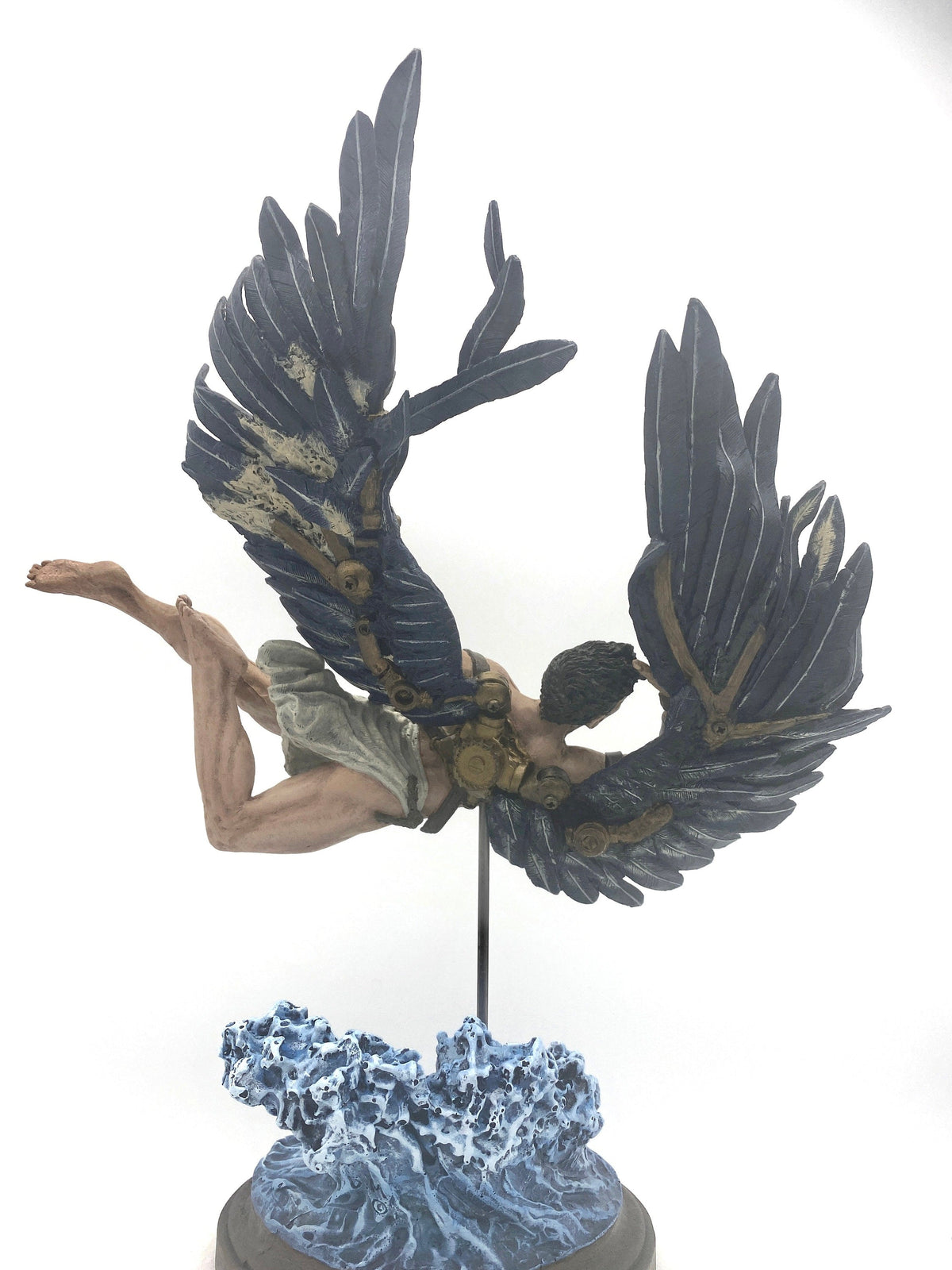 Flight of Icarus Fallen Angel Statue