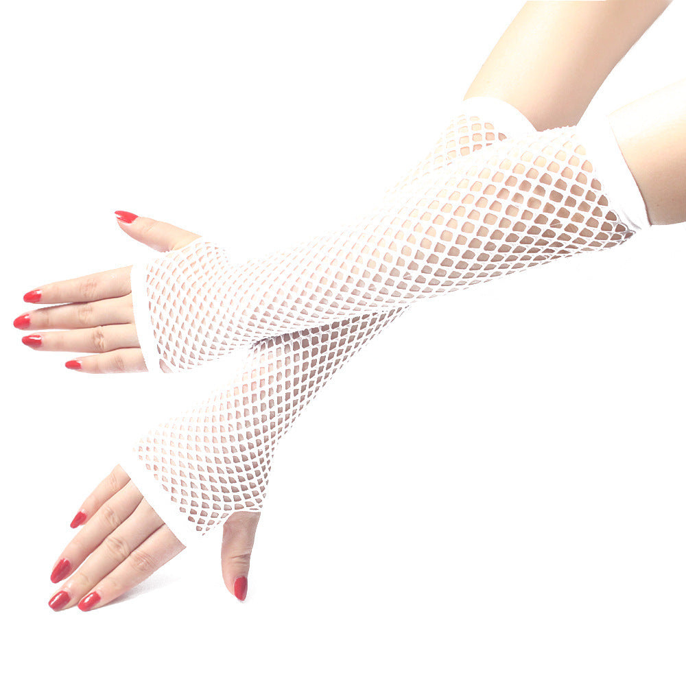 Wicked Threadz Fingerless Gloves - Shadow Threadz Crypt