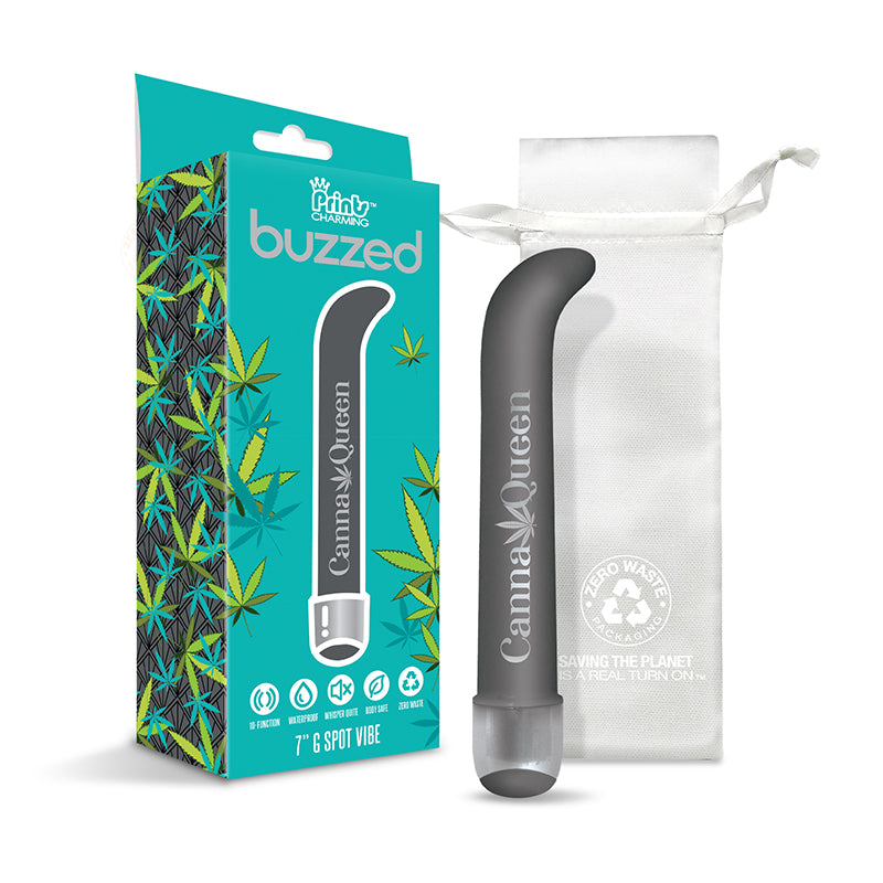 Buzzed 7" G-Spot Vibe (Gray)