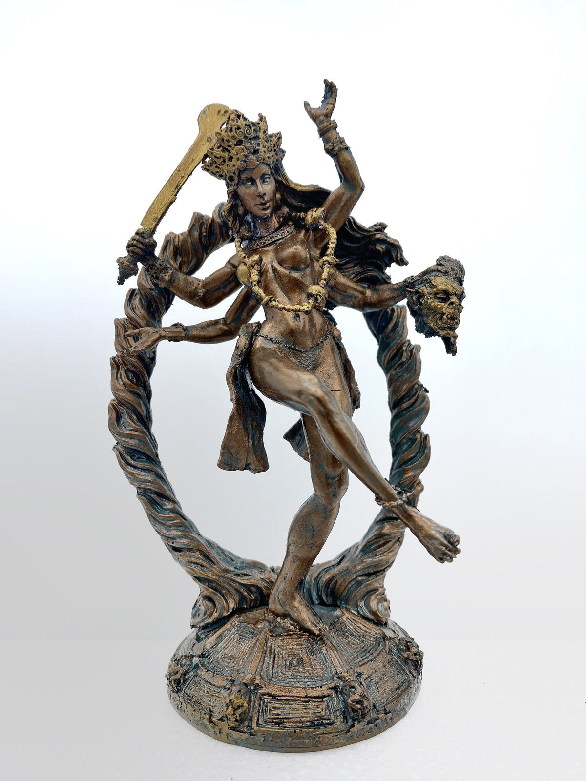 Kali Goddess Statue, Half Scale | Mythological Figurine