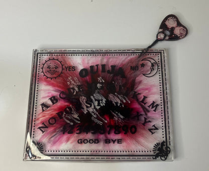 Handmade Resin Ouija Spirit Board with Planchette