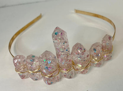 Resin Crystal Crown