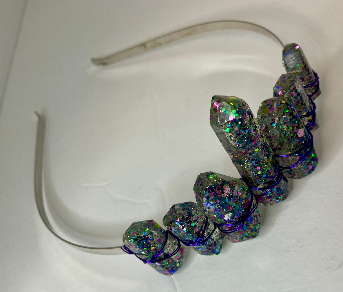 Resin Crystal Crown