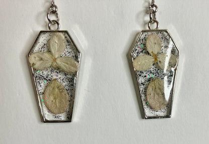 Gothic Coffin Bezel Resin Jewelry