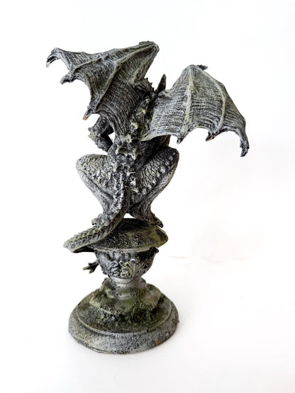 Gargoyle Statue, Hand Painted Resin | Legendary Medieval