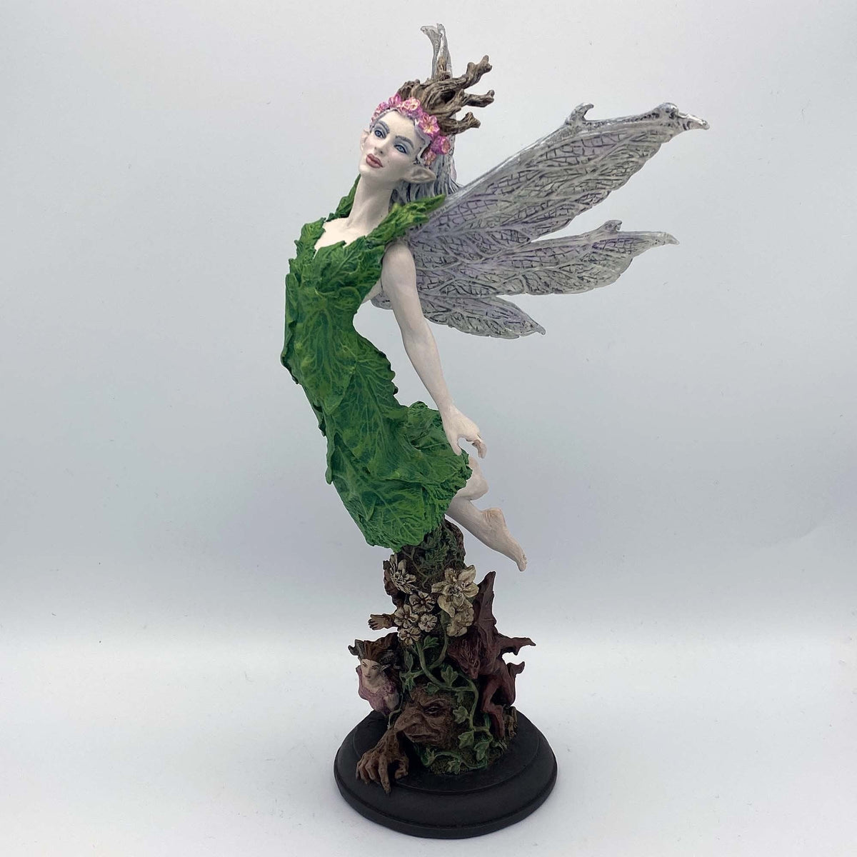 Titania, Queen of the Fairies Statue, Hand Painted Resin Sculpture